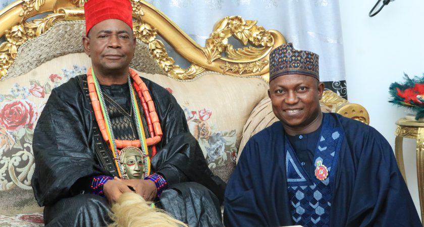 KOGI POLY RECTOR RECEIVES ROYAL BLESSINGS FROM ATA IGALA